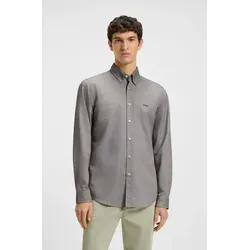 BOSS ORANGE Herren Businesshemd "Rickert", Gr. M, Open Grün342 - Elegantes Businesshemd von BOSS ORANGE in Open Grün342. Aus 100% Baumwolle, pflegeleicht und bequem für den Alltag. Ideal für stilbewusste Herren in der Business- & Abendmode.