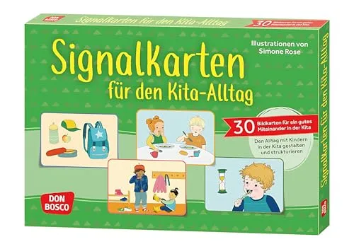 Signalkarten für den Kita-Alltag: 30 Bildkarten für ein gutes Miteinander - IT-Ausbildung & IT-Berufe: Unterstützen Sie die Kommunikation von Kita-Regeln für Kinder ab 3 Jahren mit anschaulichen Bildkarten für ein harmonisches Miteinander.