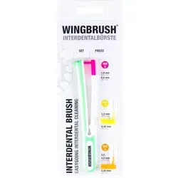 Wingbrush Starter Set mit 3 Bürsten 1 ST