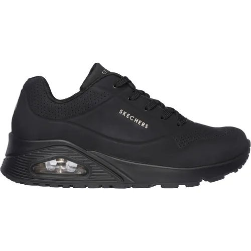 Skechers Damen Uno Stand On Air Sneakers - Bequem und stylisch, Größe 38.5 EU - Damen-Sneaker aus synthetischem Material mit innovativer Air-Cooled Memory Foam Technologie für optimalen Tragekomfort.