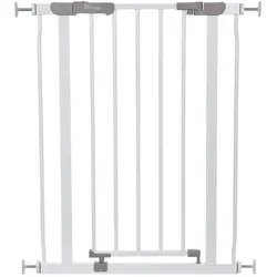 Dreambaby Treppenschutzgitter Ava Slimline für Öffnungen bis 68cm - Kindersicherung für schmale Durchgänge, beidseitige Einhandöffnung und einfache Montage ohne Bohren – ideal für die Sicherheit von Kleinkindern und Haustieren.