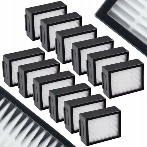Hepa Ersatzfilter – Kompatibel Mit Saugroboter Irobot Roomba E4 E5 E6 E7 I3 I4 I5 I6 I7 I8 J7  Set 12