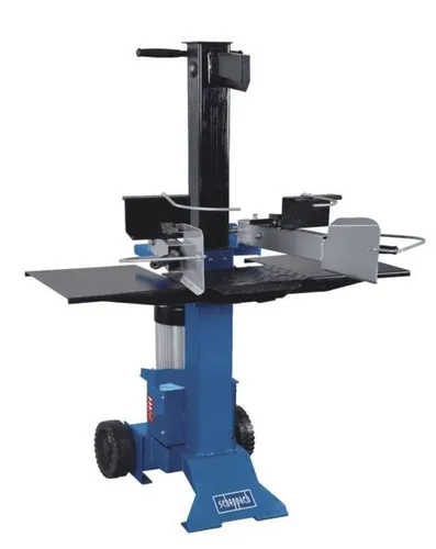 Scheppach Hydraulikspalter HL730 - 7 Tonnen Spaltkraft, ideal für Hart- und Weichholz, mit 495 mm Spalthub und Transporträdern für einfachen Transport