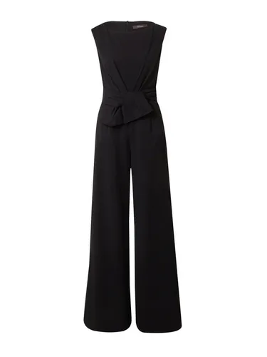 Vera Mont Damen Jumpsuit mit weitem Bein Schwarz, Größe 36 - Jumpsuit für Damen mit weitem Bein und U-Boot-Ausschnitt, ideal für elegante Anlässe – bequem und modisch zugleich.