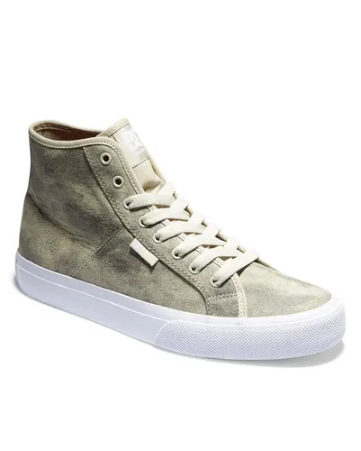 DC Shoes Manual Sneaker - Sneaker für Männer mit speziellem Canvas-Obermaterial, IMPACT-ALG Fußbett für optimale Polsterung und rutschfester Pill-Pattern-Außensohle für besten Grip.