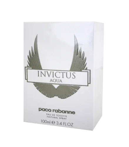Rabanne Invictus Aqua Eau de Toilette 100ml - Limitierte Edition - Damenparfüm in normaler Größe mit einem erfrischenden, aquatischen Duft, perfekt für den täglichen Gebrauch und besondere Anlässe.