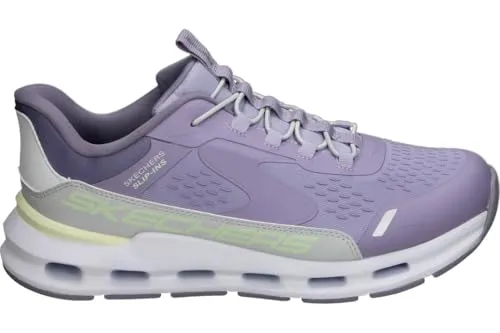 Skechers Glide-Step + Vista Lane Slip-On in Lila - Größe 38 - Stylische Skechers Slip-Ons in Lila, Größe 38. Ideal für mühelosen Komfort und modernen Stil. Der Low-Cut-Schnitt und die abriebfeste Gummisohle sorgen für perfekten Halt im Alltag.