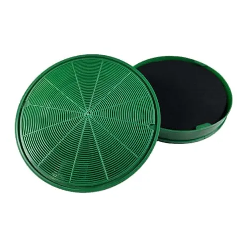 AIR2GO Long Life Aktivkohlefilter als Ersatz für Ikea NYTTIG FIL 500/004.019.55 (2 Stück)