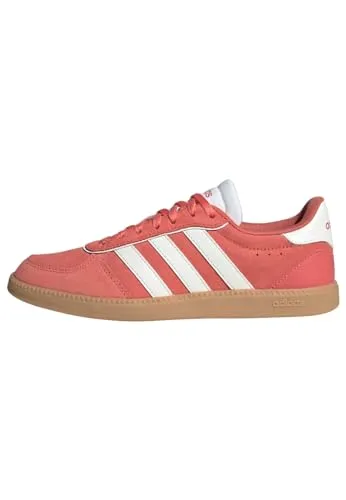 adidas Sportswear BREAKNET SLEEK Sneaker rot 41 1/3 EU - Sportliche Sneaker in Preloved Scarlet, ideal für Laufen. Fällt klein aus, bitte eine Größe größer bestellen. Hochwertiges Obermaterial aus Leder und Synthetik.