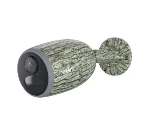 Reolink IP-Kamera GO PLUS 4G LTE USB-C CAMO mit Akku - Hochauflösende Überwachungskamera mit 2560 x 1440 Pixel, ideal für flexible Einsätze. Kompakt und leicht (450 g), perfekt für den mobilen Einsatz.