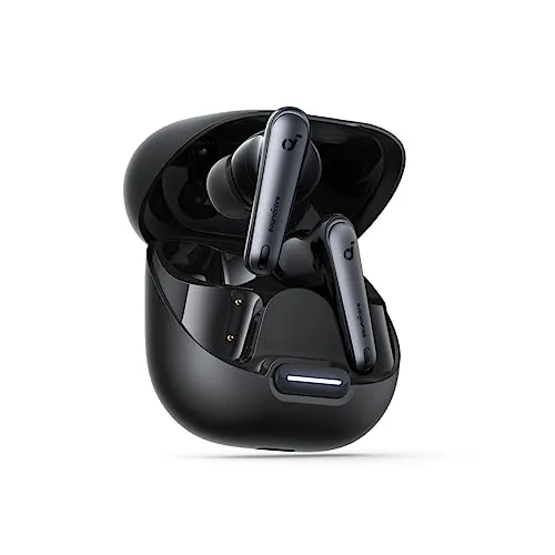 soundcore by Anker Liberty 4 NC - Bluetooth-Kopfhörer mit 98,5% Noise Cancelling, adaptives ANC für perfekten Klang und bis zu 50 Std. Wiedergabezeit