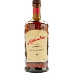 Ron Matusalem 15 Solera Gran Reserva Rum 40% Vol. 0,7l - Bernsteinfarbener Rum in edler Geschenkbox, süß und cremig im Geschmack für genussvolle Momente