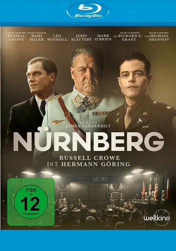 Vorbestellung: Nürnberg (Rami Malek, Russell Crowe) # BLU-RAY-NEU
