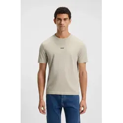 Print-Shirt "TChup" von BOSS ORANGE, Gr. XXXL, Light Beige - Hochwertiges T-Shirt in Light Beige mit lässigem Marken-Print auf der Brust. Ideal für lässige Outfits, bietet es durch den geschmeidigen Jersey höchsten Komfort und Bewegungsfreiheit.