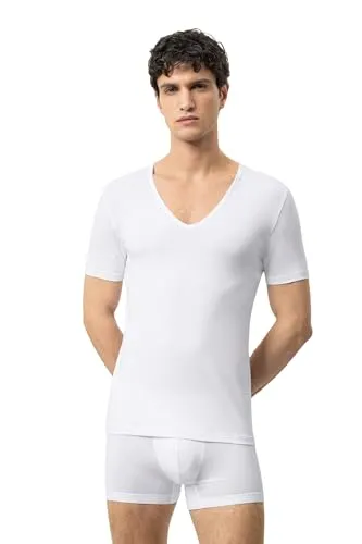 Mey Unterziehshirt DRY COTTON FUNCTIONAL Kurzarm - Unterhemden mit extratiefem V-Ausschnitt, ideal für Businesslooks und geruchshemmenden Einsätzen für ein frisches Tragegefühl.
