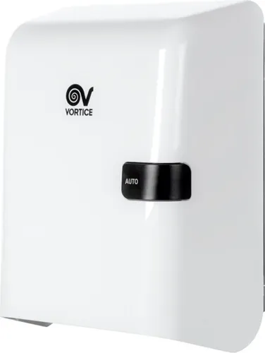 Vortice Wandhaartrockner Easy Dry Auto, leistungsstark mit automatischer Abschaltung - Föhn mit Infrarotsensor für automatischen Betrieb, ideal für Hotels oder öffentliche Einrichtungen, max. Leistung 1800 W, stoßfest und IPX4 geschützt.