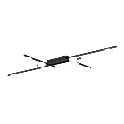 Perlez Grid 1.0 LED Deckenlampe - Elegante Beleuchtung mit 8 Opalglaskugeln - Lampen – Dimmbar und wartungsfreundlich, sorgt für angenehme Lichtstimmung und harmonisches Design in jedem Raum.