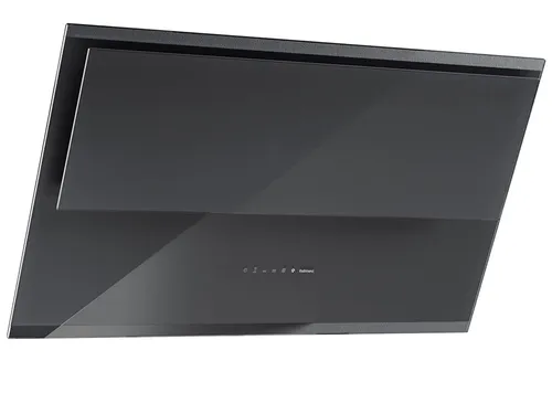 Falmec Verso Kopffreihaube 85 cm Grau - Dunstabzugshaube mit Dialogsystem für automatische Steuerung und 24h-Luftreinigung. Mit 708 m³/h Luftleistung und dimmbarer LED-Beleuchtung für effiziente Nutzung und stilvolles Kochen.