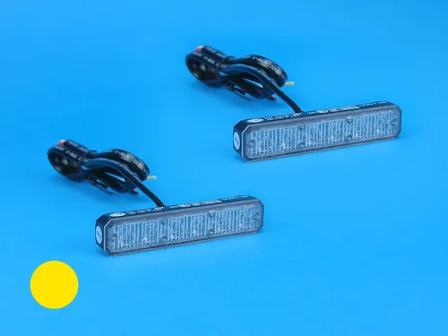 Blitz-Kennleuchte HELLA 2XD 012 160-861 für Sonderfahrzeuge - Lampen & LED-Leuchten, robuste LED-Blitz-Kennleuchte mit Aluminiumgehäuse, ideal für AEBI, DAF, SCANIA und mehr, erfüllt ECE-R65 Norm für zuverlässige Sicherheit.