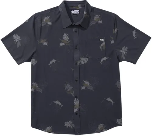SALTY CREW BREEZER PERFORATED UV Hemd 2025 charcoal - M