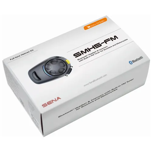 Sena SMH5-FM Headset Einzelset - Klimaanlagen - Universal IntercomTM, Musik Sharing und Advanced Noise ControlTM für eine klare Kommunikation und entspannte Fahrten.