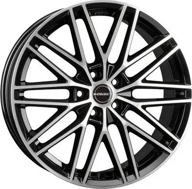 Borbet BS5 Alufelge schwarz 8x19 ET42 - Elegante Borbet BS5 Alufelge in schwarz, 8x19 ET42, für sportlichen Look und optimale Passform. Ideal für Ihr Fahrzeug, um Stil und Leistung zu kombinieren.