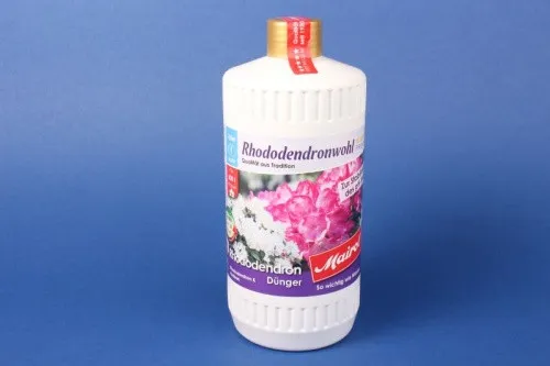 Mairol Rhododendronwohl Rhododendren & Azaleen Dünger Liquid 1 Liter