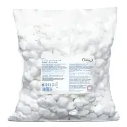 MaiMed Mulltupfer MT, unsteril, Ø 4cm - 500 Stück - Arzneimittel, gebrauchsfertige unsterile Mulltupfer für Wundreinigung und Hautdesinfektion, gute Saugfähigkeit und sterilisierbar.