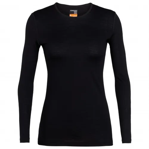 ICEBREAKER Damen Funktionsshirt "Oasis" Langarm - Funktionsunterwäsche aus 100% Merinowolle, atmungsaktiv und geruchsabweisend. Ideal für kalte Tage, bietet perfekten Komfort und Wärme beim Schichten.