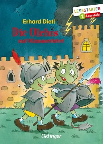 Die Olchis auf Klassenfahrt: Lesestarter. 1. Lesestufe | Lustiges Kinderbuch zum Einstieg ins Lesen lernen mit der beliebten Reihe für Erstleser ab 6 Jahren
