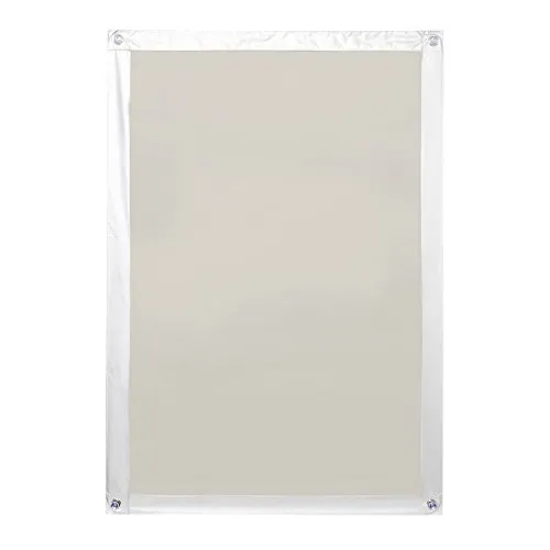 Lichtblick Dachfenster Sonnenschutz Sonnensegel für innen, Haftfix, ohne Bohren, Tageslicht, mit Saugnäpfen, für bewegliche und feststehende Fenster Beige, 59 cm x 91,5 cm (B x L) für M06