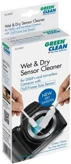 GREEN CLEAN Wet & Dry Sensor Cleaner Fullframe 24mm (4 St.) #SC6060