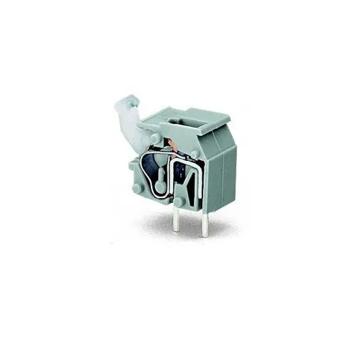 WAGO Anreihbare Leiterplattenklemme 255-760 - Sonstige Elektroinstallationsartikel mit CAGE CLAMP®-Anschluss, ideal für Feldverdrahtung ohne spezielles Werkzeug und mit einfacher Drückerbetätigung.