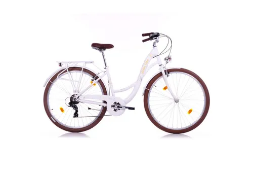 BERLIN BIKE Cityrad Bella 2 – 28 Zoll Damen Hollandrad - Fahrräder: Elegantes und praktisches 28-Zoll-Hollandrad mit robustem Aluminiumrahmen, Shimano 7-Gang-Schaltung und hohem Fahrkomfort – ideal für Alltag und Stadtverkehr.