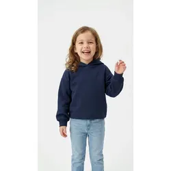 KIDS ONLY Kapuzensweatshirt KOGADA-COOPER HEART blau 122/128 EU - Modisches Kapuzensweatshirt für Kinder in Navy Blazer mit pflegeleichtem Material. Ideal für jeden Tag und bequem zu tragen.