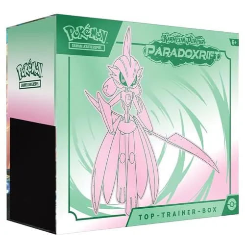 PoKéMoN Pokemon Top-Trainer-Box Eisenkrieger Sammel-Karten Kollektion deutsch, (45738)