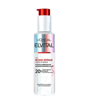 L'Oréal Paris Elvital Bond Repair Leave-In Serum 150ml - Pflegendes Leave-In Haarserum für stärkeres und glänzenderes Haar. Schützt Haarbrücken und vermindert Spliss. Ideal zur Unterstützung der Haarpflege für geschmeidiges und leicht stylbares Haar.