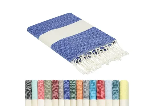 Furora Holiday Strandtuch XXL 100x200 cm – Premium Baumwolle, leicht & kompakt - Das große Strandtuch aus hochwertiger Baumwolle (100x200 cm) ist ideal für Strand, Sauna oder Picknick. Dünn und leicht, passt es in jede Tasche und bietet vielseitige Nutzungsmöglichkeiten.