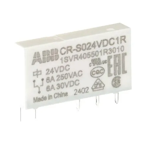 ABB CR-S024VDC1R Steckbares Interface-Relais 24VDC - Sonstiges Elektromaterial, steckbares Relais mit 6A/250VAC für vielseitige Schaltfunktionen und einfache Integration in Steuerungssysteme.