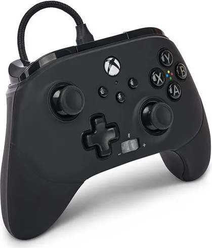 PowerA FUSION Pro 3 Controller für Xbox Series X|S – Schwarz - Ergonomischer kabelgebundener Controller mit anpassbaren Tasten und austauschbaren Daumensticks für individuelles Gameplay. Ideal für intensives Gaming mit lebensechten Rumble-Motoren und 3,5-mm-Stereo-Buchse.