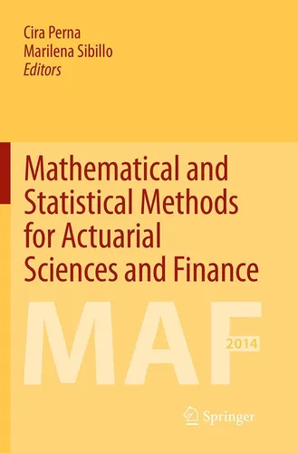 Mathematical and Statistical Methods for Actuarial Sciences von Marilena Sibillo - Fachbuch über mathematische Methoden in der Versicherungsmathematik, 200 Seiten, Softcover, ideal für Studierende und Fachleute.