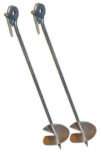 St. Bodenanker Spielturm Schaukel Anker Erdanker Schaukelanker Xtra lang 58 cm 2
