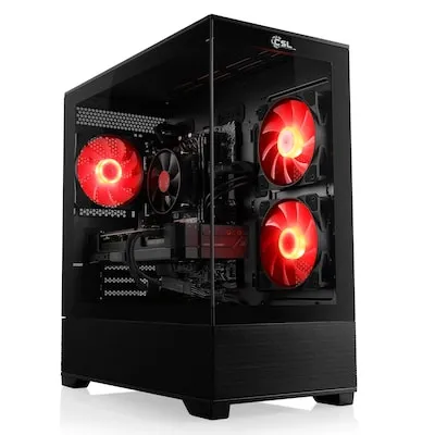 Gaming PC M11830H mit AMD Ryzen 7 8700F und GeForce RTX 5070 - Leistungsstarker Gaming PC mit 32 GB DDR5 RAM und 1 TB M.2 SSD. Ideal für aktuelle AAA-Spiele und blitzschnelles Multitasking. Startbereit mit Windows 11 Home.