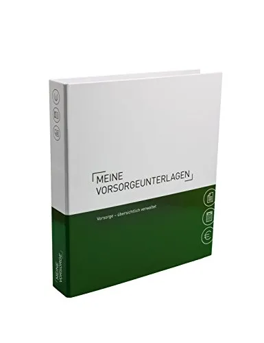 Ringbuch A4 für Vorsorge - Themenringbuch mit Register & Trennblättern, optimale Strukturierung und Ablage für Vorsorgeunterlagen, hergestellt aus stabilen Materialien für lange Haltbarkeit.