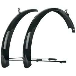 SKS Bluemels Basic Schutzblech Set VR+HR - Fahrradschutzbleche für Vorder- und Hinterrad, optimaler Spritzschutz und langlebige Qualität für jedes Wetter.