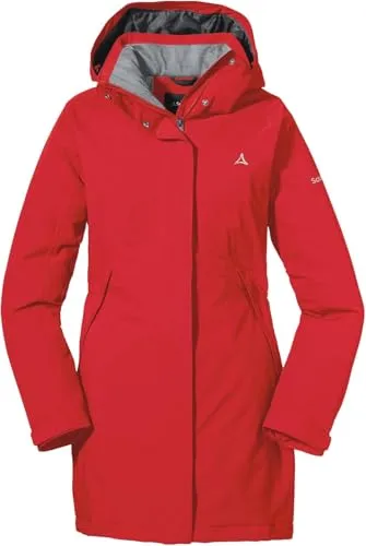Schöffel Damen Insulated Jacket Bastianisee - Funktionale Winterjacke - Funktionsjacke für jedes Wetter: Wasserdicht, windabweisend und mit 4-Wege-Stretch für optimale Bewegungsfreiheit. Ideal für Outdoor-Aktivitäten im Winter.