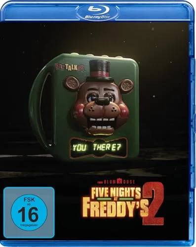 Five Nights at Freddy's 2 (Blu-ray) - Fortsetzung des Horrorklassikers: Enthüllt düstere Geheimnisse um Freddys Pizzeria. Spannung und Schockmomente garantiert – ein Muss für Horror-Fans!