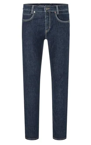 MAC Herren Jeans Arne Pipe Summer Light Weight Denim, H611 Dark Stone Blue - Leichte Sommer-Denim-Hose mit außergewöhnlichem Tragekomfort dank hoher Elastizität. Modern Fit: schlanke Passform mit mittelhohem Bund, ideal für einen lässigen Look.