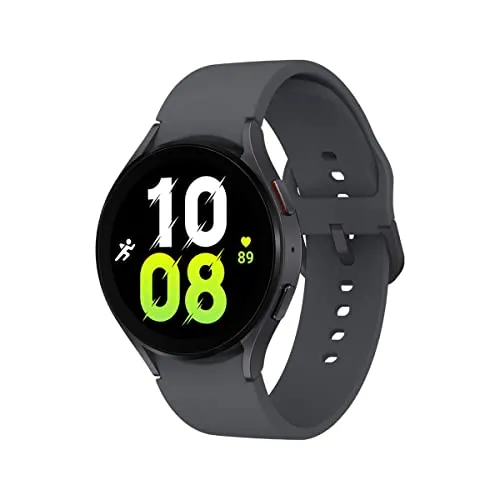 Samsung Galaxy Watch 5 (44 mm) LTE - Smartwatch in Graphit - Smartwatch mit 24/7 Gesundheitsüberwachung und 13% mehr Akku. Messen Sie Ihre Körperzusammensetzung mit dem innovativen Samsung BioActive Sensor.