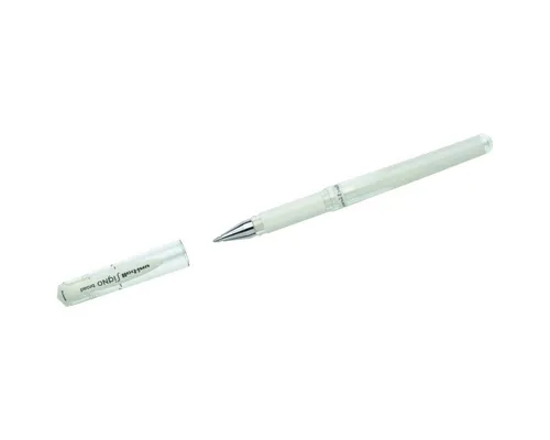 uni-ball 146895 - Gelroller Signo UM-153, 0,6 mm Spitze in weiß, wasserfest und ideal für kreative Gestaltung auf dunklem Papier